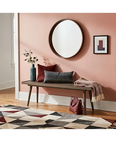 Sunset Living Furniture Mid-Century Modern Full-Size Bench