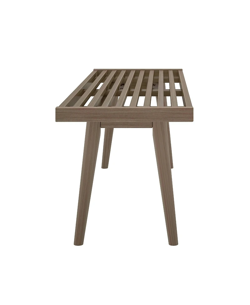 Sunset Living Furniture Mid-Century Modern Full-Size Bench