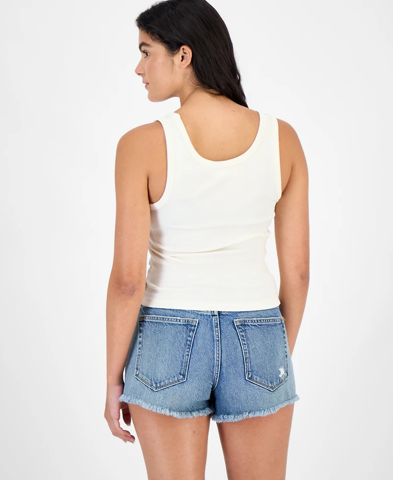 Rip Curl Women's Scoop Neck Ribbed Moon Tank
