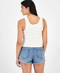 Rip Curl Women's Scoop Neck Ribbed Moon Tank