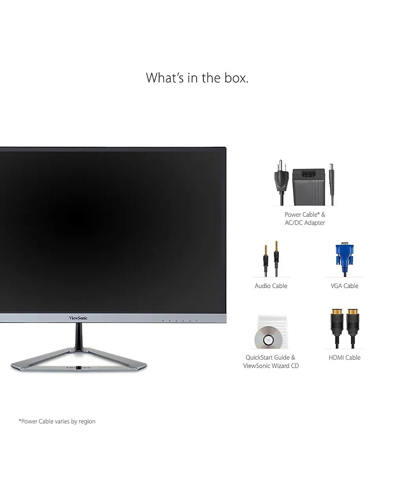 ViewSonic VX2276-smhd 22" 16:9 Full Hd Ips Led Monitor