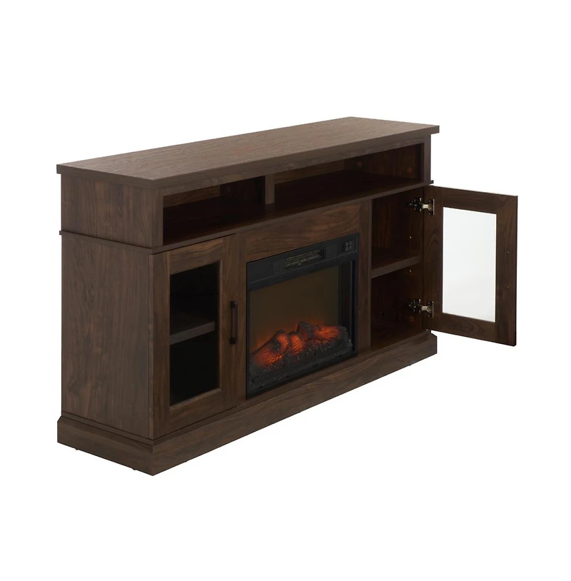 Augusta Home Andy 2 Door Wood Fireplace
