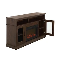 Augusta Home Andy 2 Door Wood Fireplace