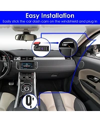 Neewer 2K Dash Cam with WiFi App Control, Night Vision, Loop Recording, 32G Card