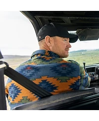 Legendary Whitetails Men's Heavyweight Navigator Fleece Long Sleeve Button Up Shirt