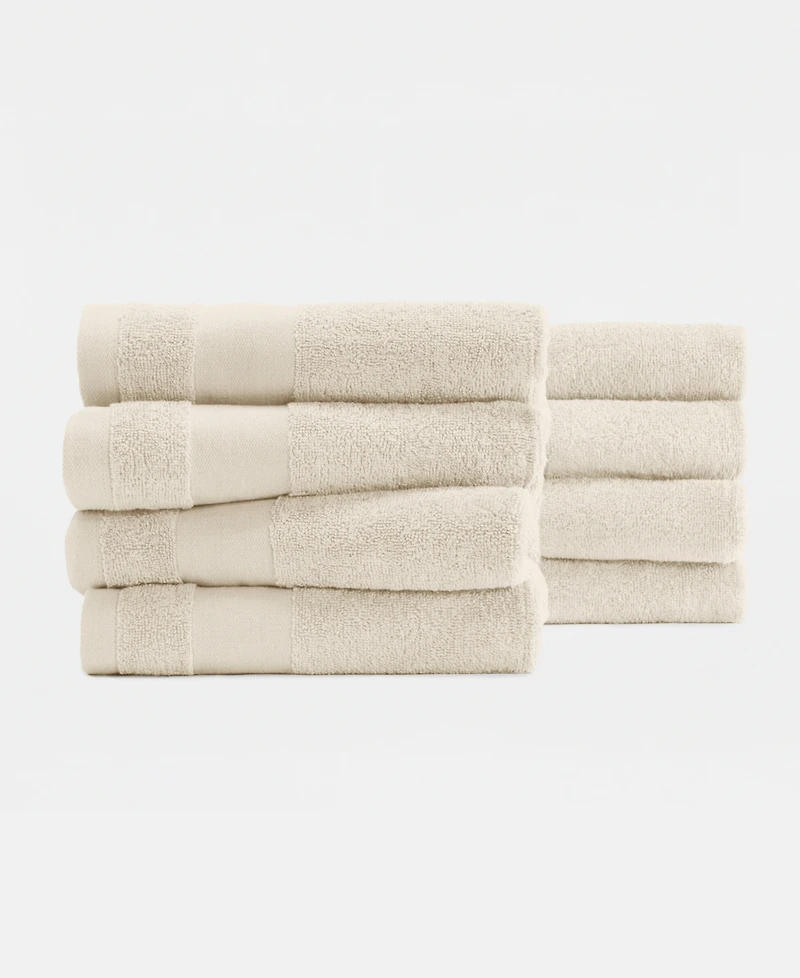 ienjoy Home 8-Pc. Cotton Hand Towel Set, 16" x 28"