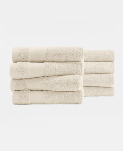ienjoy Home 8-Pc. Cotton Hand Towel Set, 16" x 28"