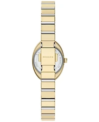 Skagen Women's Anita Oval Quartz Two-Hand Stainless Steel Watch 20mm