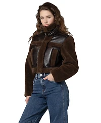 Blank Nyc Women's Funnel Collar Zip Jacket