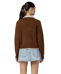 Blank Nyc Women's Layered Long-Sleeve Sweater
