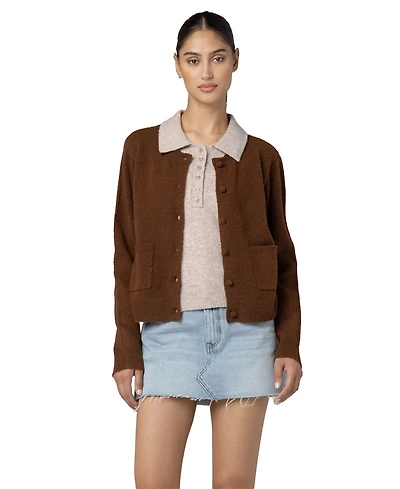 Blank Nyc Women's Layered Long-Sleeve Sweater