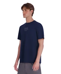 Karl Lagerfeld Paris Men's Tetrix Textured Logo T-Shirt