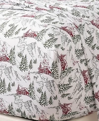 Sanders Holiday Printed Microfiber 4-Pc. Sheet Set, King