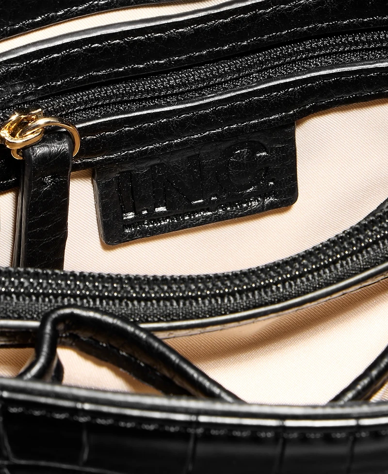 I.n.c. International Concepts Mini Ajae Croco-Embossed Crossbody Bag, Macy's Exclusive