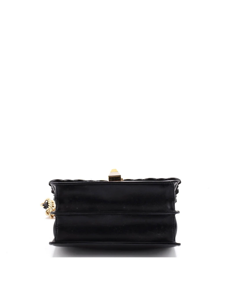 Pre-Owned Fendi Small Kan I Bag Studded Leather