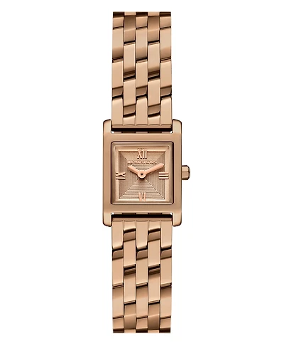 Michael Michael Kors Women's Georgie Two-Hand Beige Gold-Tone Stainless Steel Watch 19mm