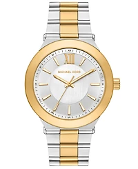 Michael Michael Kors Men's Billie Three-Hand Two-Tone Stainless Steel Watch 44mm