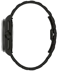 Bulova Men's Limited Edition Lunar Pilot "Black Hole" Black Stainless Steel Bracelet Watch 41.2mm