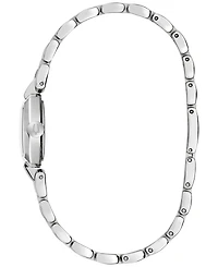 Bulova Women's Goddess of Time Jackie Silver-Tone Stainless Steel Bracelet Watch 18mm