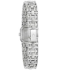Bulova Women's Goddess of Time Sophia Silver-Tone Stainless Steel Bracelet Watch 16mm