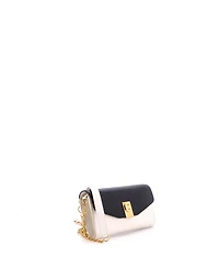 Pre-Owned Celine C Wallet on Chain Leather