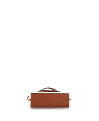 Pre-Owned Loewe Mini Anagram Square Basket Tote Canvas