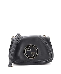 Pre-Owned Gucci Small Blondie Nm Chain Crossbody Bag Leather
