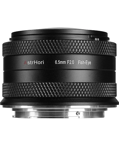 AstrHori 6.5mm f/2 192-Degree Ultra-Wide Circular Fisheye Lens for Canon Rf