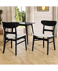 Streamdale Furniture 2 Upholstered Dining Chairs.
