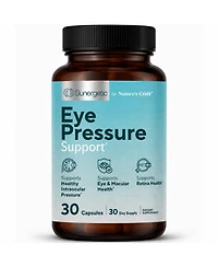 Sunergetic Eye Pressure Support Capsules with FloraGLO Lutein, affronEYE Saffron and Zeaxanthin, 30 Count
