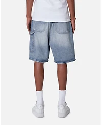 mnml Men's Double Western Jewel Denim Shorts