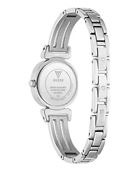 Guess Women's Quartz Silver-Tone Stainless Steel Watch 24mm