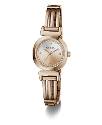 Guess Women's Quartz Rose Gold-Tone Stainless Steel Watch 24mm