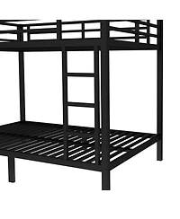 Streamdale Furniture Metal Full Over Full Bunk Bed