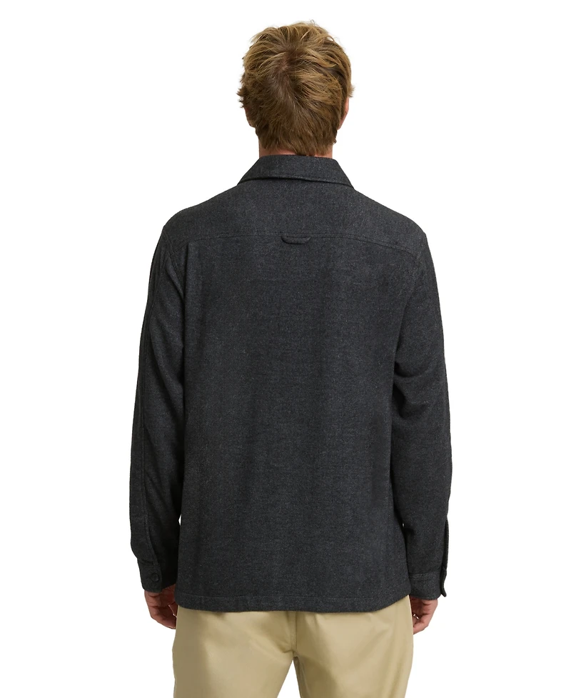 Quiksilver Men's Flannel Solid Shirt