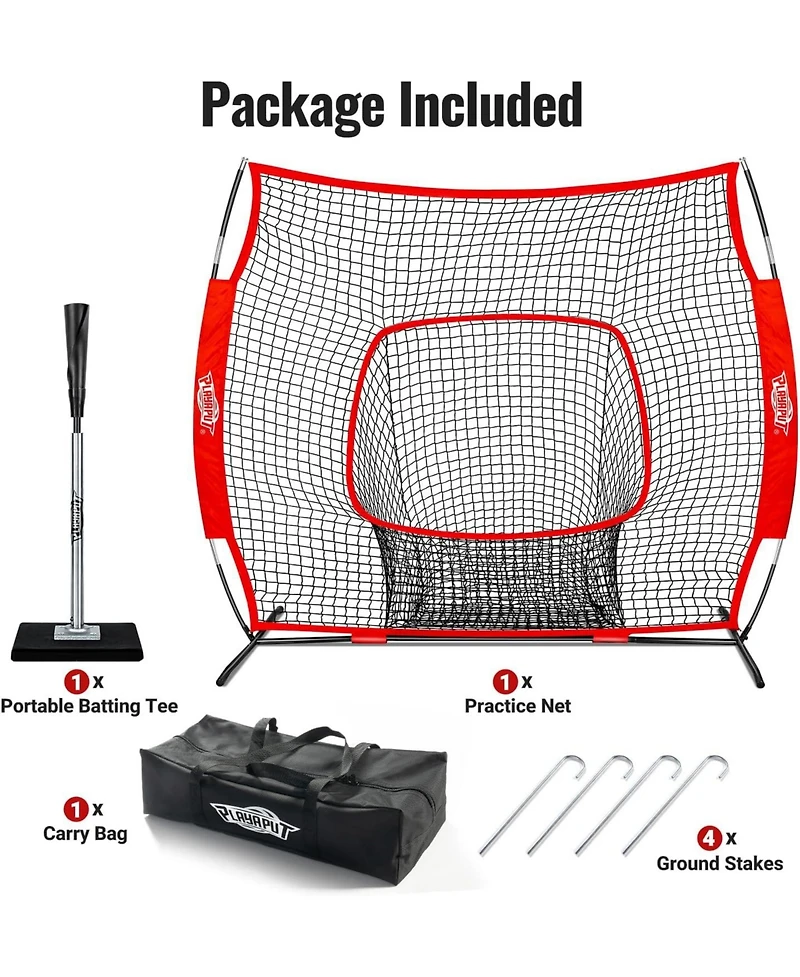 Aoligeijs 6ft Baseball Field Training Equipment