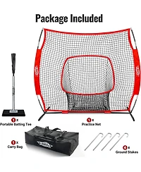 Aoligeijs 6ft Baseball Field Training Equipment