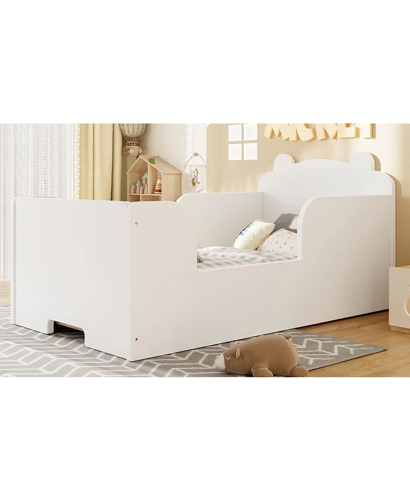 Streamdale Furniture Bear Floor Bed Frame for Toddlers (Ages 3-6)