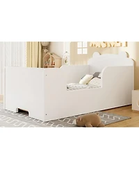Streamdale Furniture Bear Floor Bed Frame for Toddlers (Ages 3-6)