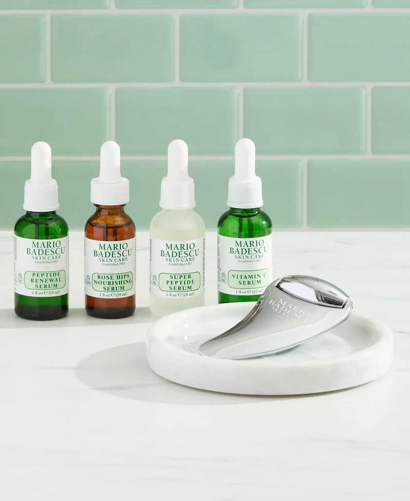 Mario Badescu 2-in-1 Stainless Steel Gua Sha Roller