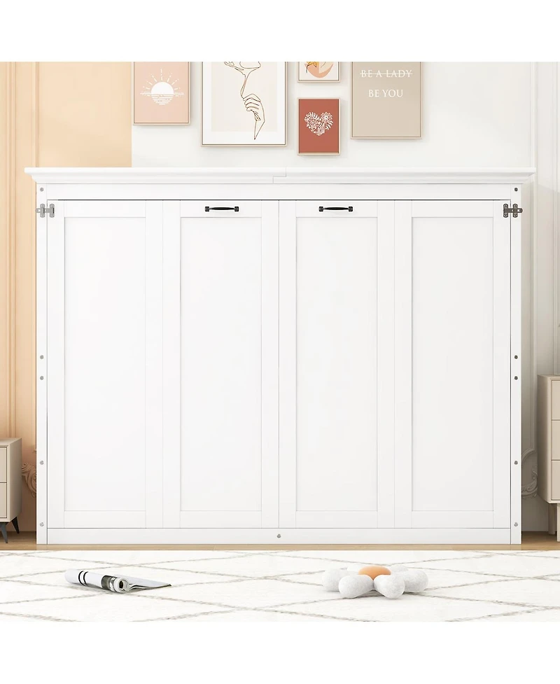Streamdale Furniture Murphy Bed, Can Be Folded Into A Cabinet