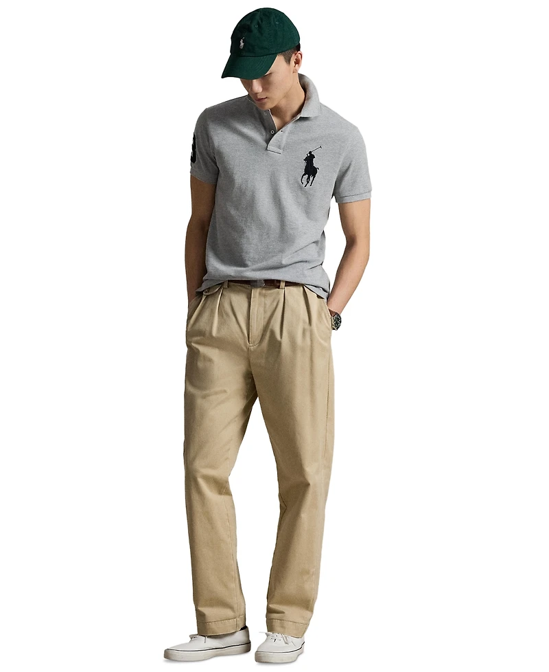Polo Ralph Lauren Men's Big Pony Custom Slim Fit Mesh