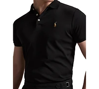 Men's Slim-Fit Soft Cotton Polo Shirt