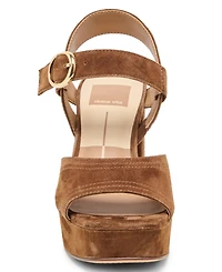 Dolce Vita Women's Fatima Two-Piece Platform Block Heel Dress Sandals