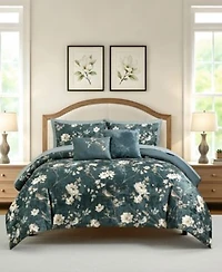Macys Midnight Floral All Season Comforter Sets