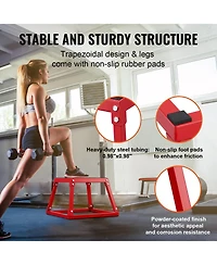 Vevor 12" Plyometric Jump Box Fitness Exercise Plyo Box Step Cross Antislip