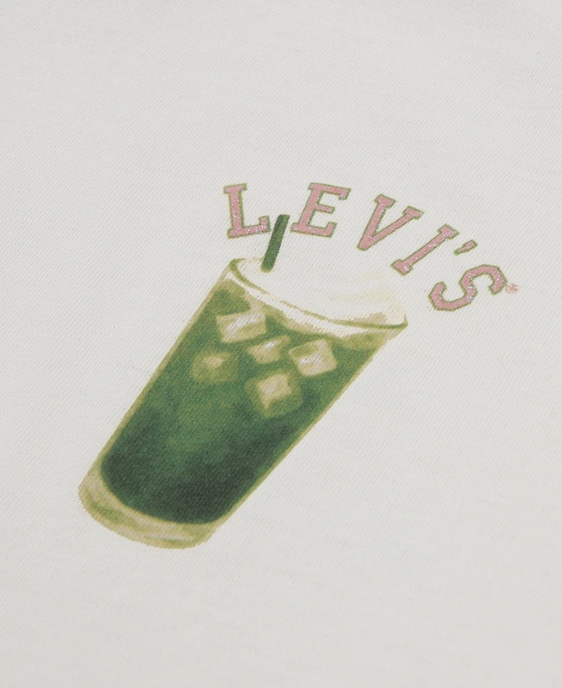Levi's Girls' 7-16 Short-Sleeve Matcha Oversized T-Shirt