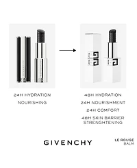 Givenchy Le Rouge Hydra pH Reactive Hyaluronic Acid and Peptides Black Lip Balm, 0.10 oz.
