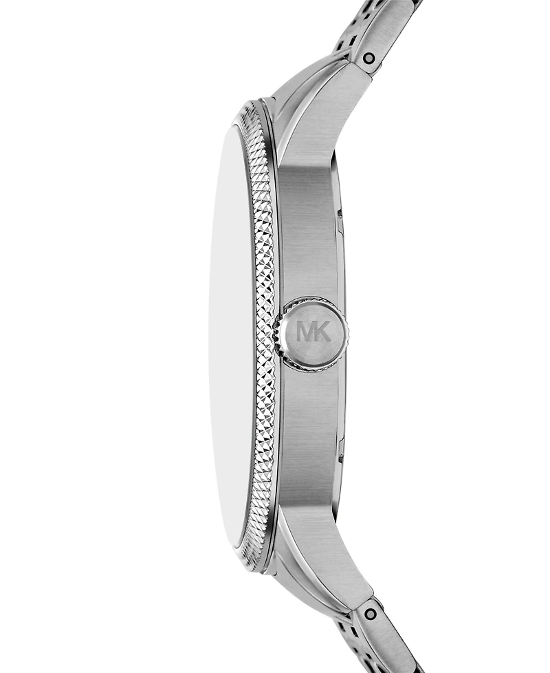 Michael Kors Men's Wolfe Three-Hand Stainless Steel Watch 32mm