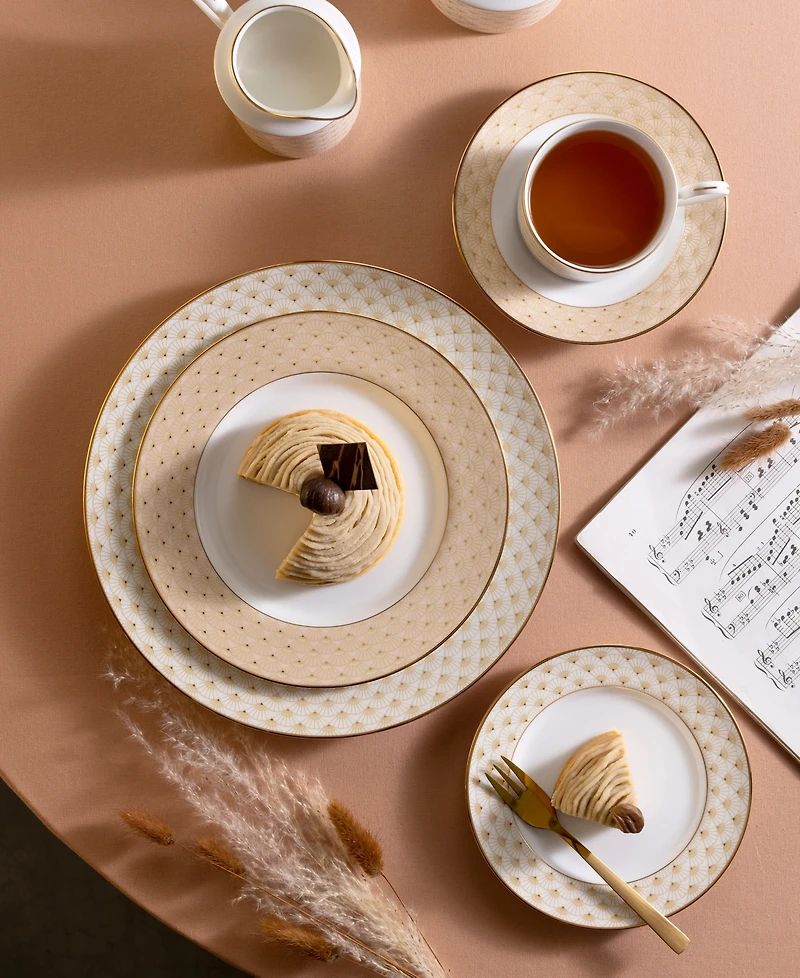 Noritake Trocadero 14" Gold-Tone Oval Platter